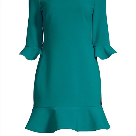 NWT Likely Leah Dress Green/Blue Sz 2 - Picture 3 of 7